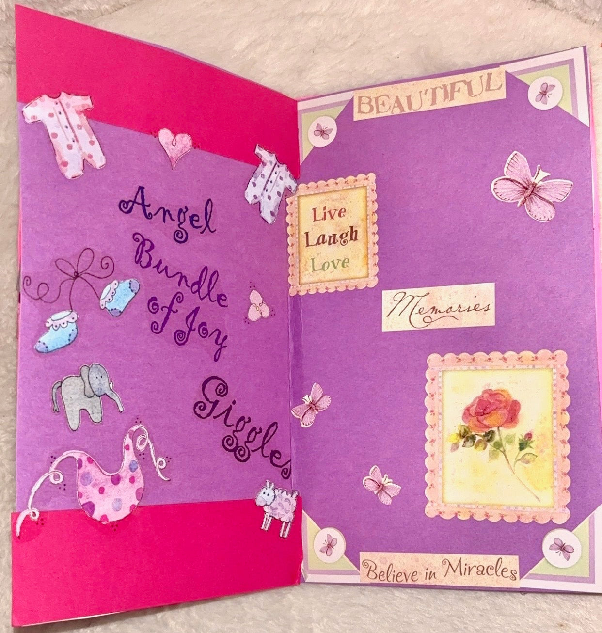 Custom mini “Scrapebook”