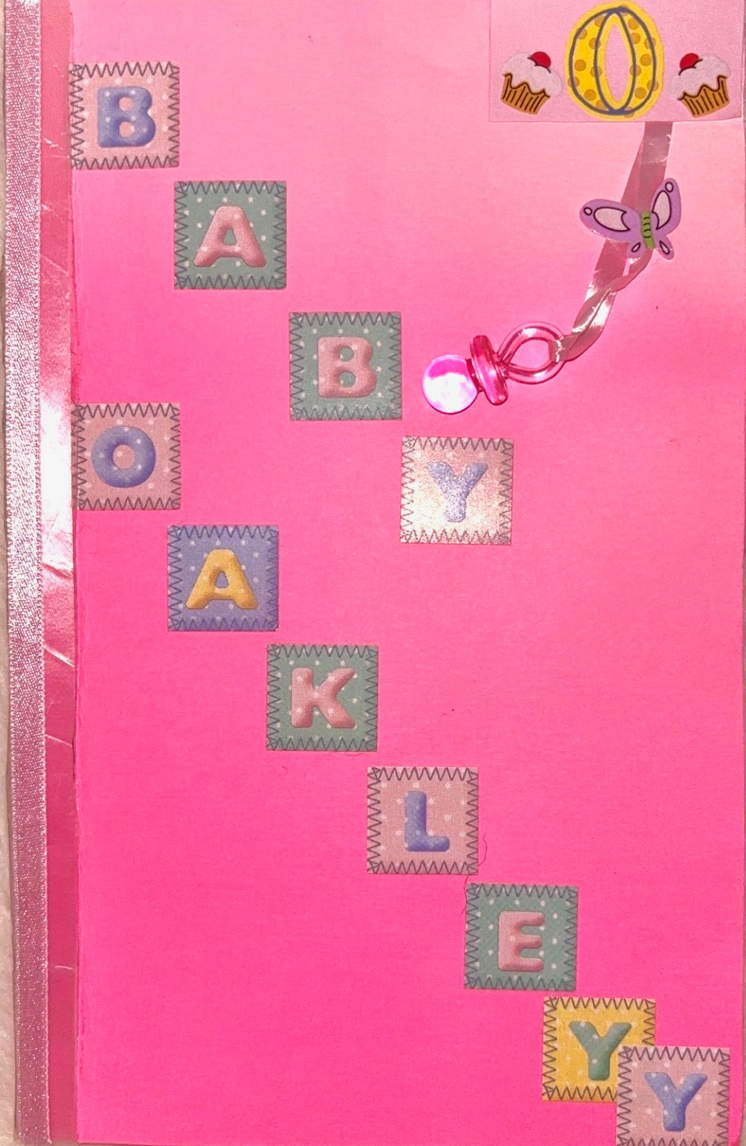 Custom mini “Scrapebook”